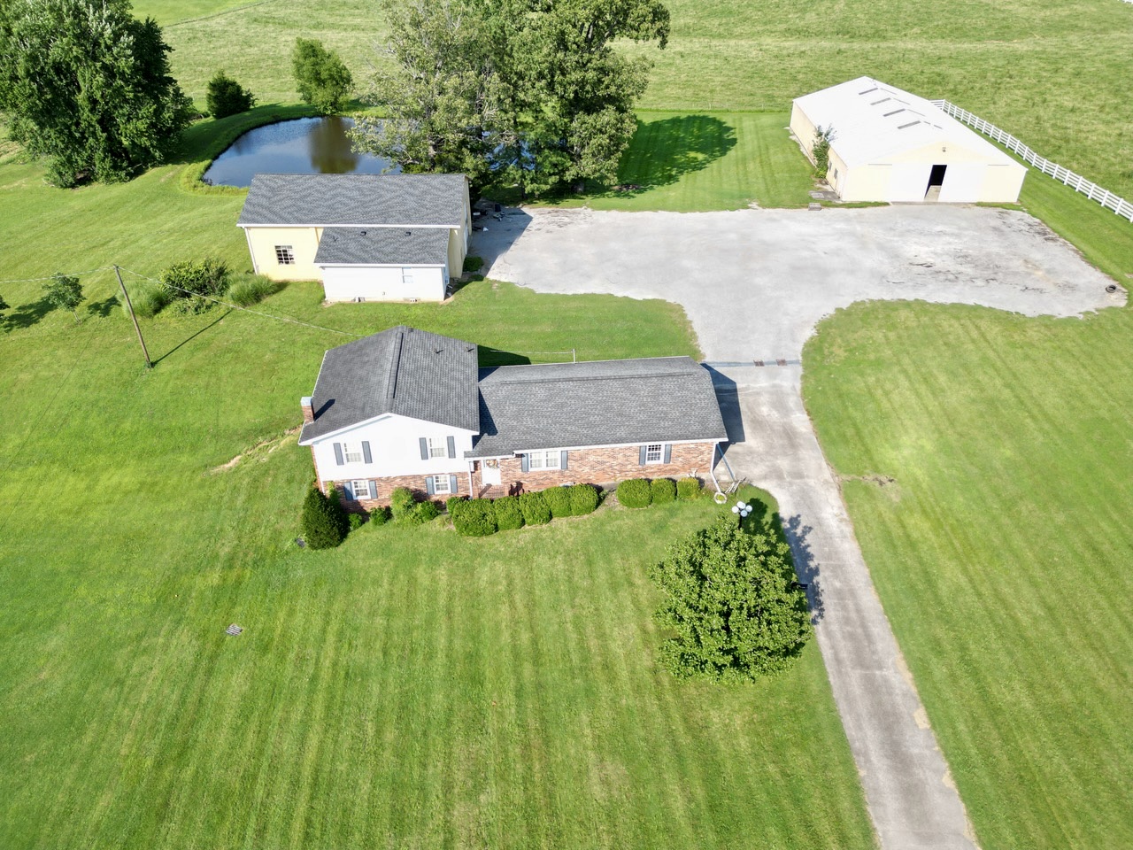 3 Bed / 2 Bath Home with 2 Buildings on 3 +/- Acres with Pond in Greenville, KY! photo 2
